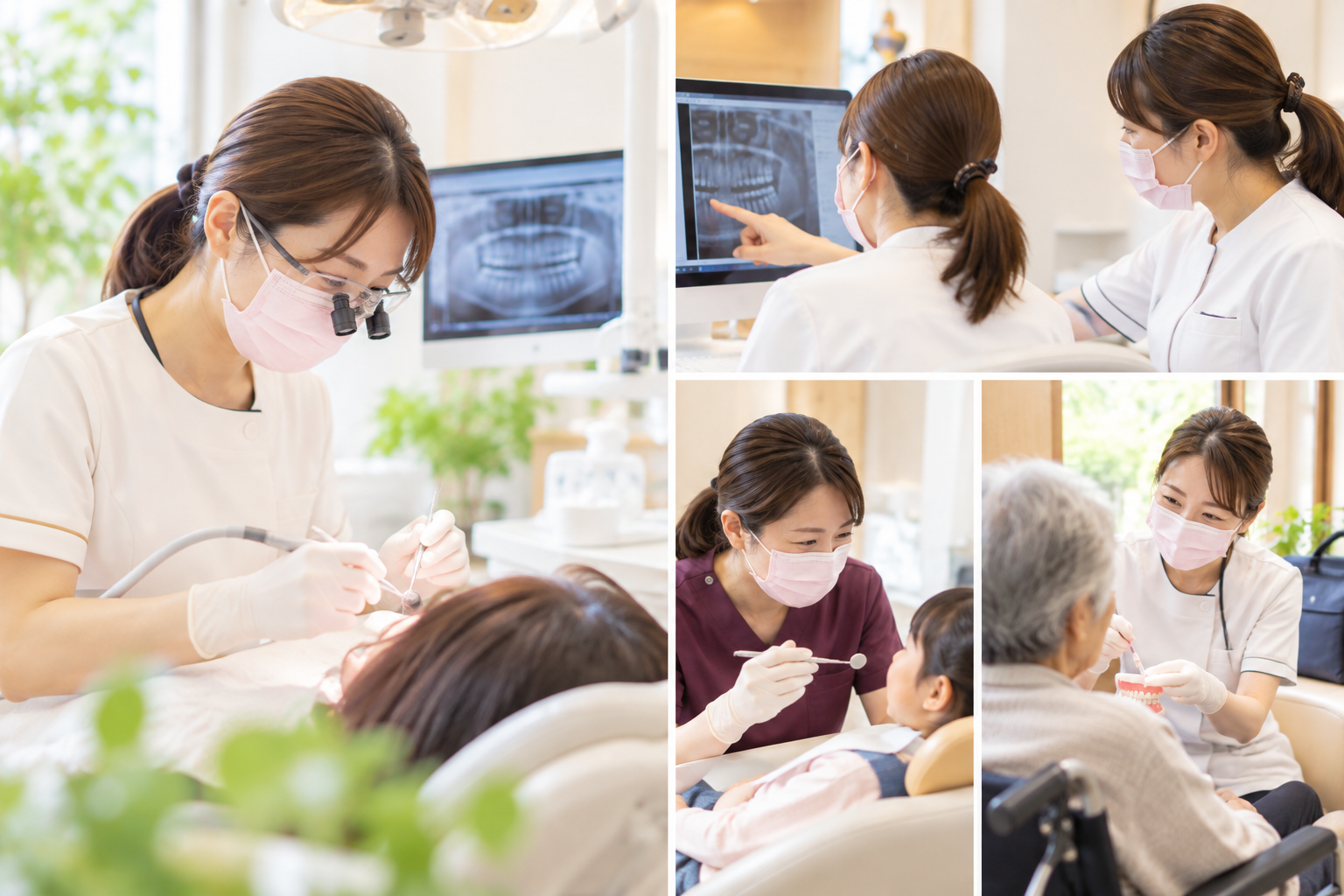 ⑦女性歯科医師も在籍